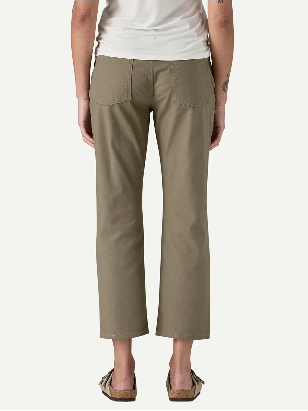 Patagonia Classic Straight Ankle Crop Pants in River Rock Like New Size 10 - Picture 2 of 9